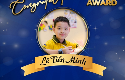 CONGRATULATIONS LE TIEN MINH FROM BILINGUAL PROGRAM