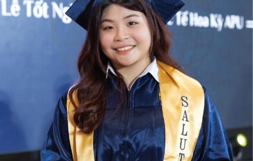 APU OPENS DOORS TO AMERICA’S PRESTIGOUS UNIVERSITIES - ANGEL HUA NHA VAN, A CLASS OF 2023 SALUTATORIAN, IS HONORED TO RECEIVE $468,000 OF SCHOLARSHIPS VALUE