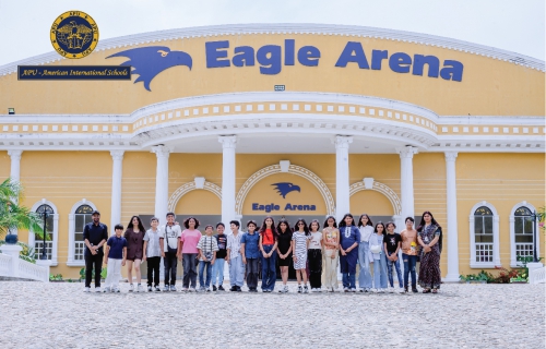 APU WELCOMES STUDENTS FROM N.H. GOEL WORLD SCHOOL FOR CULTURAL EXCHANGE VISIT