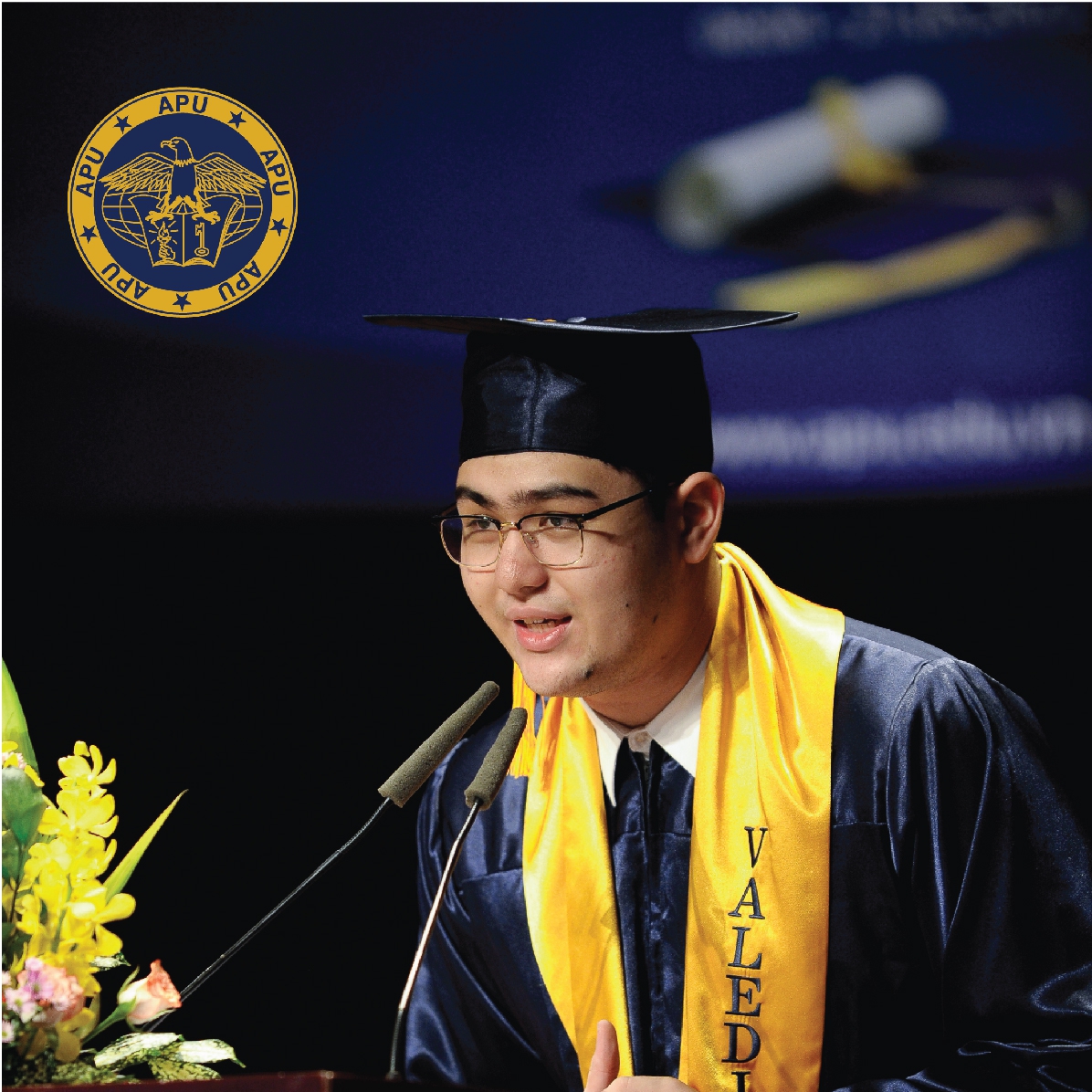 APU ALUMNI – VALEDICTORIAN OF 2022 DEAN JOHN BEHZAD