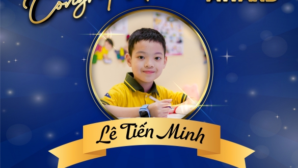 CONGRATULATIONS LE TIEN MINH FROM BILINGUAL PROGRAM
