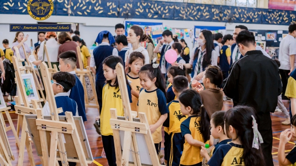 APU ART FAIR 2026 TẠI HỆ THỐNG TRƯỜNG QUỐC TẾ HOA KỲ APU