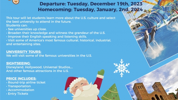 EXPERIENCE THE WINTER MAGIC OF THE USA WITH THE APU & AUV WINTER TOUR!