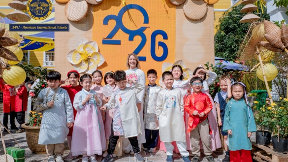 TẾT FAIR 2026 TẠI HỆ THỐNG TRƯỜNG QUỐC TẾ HOA KỲ APU