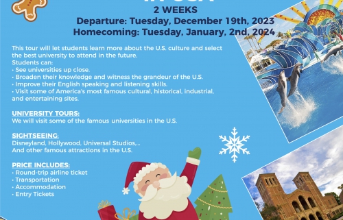 EXPERIENCE THE WINTER MAGIC OF THE USA WITH THE APU & AUV WINTER TOUR!