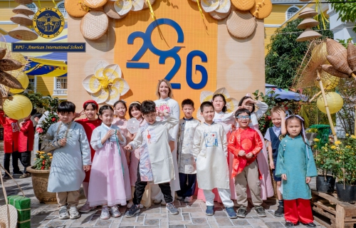 TẾT FAIR 2026 TẠI HỆ THỐNG TRƯỜNG QUỐC TẾ HOA KỲ APU